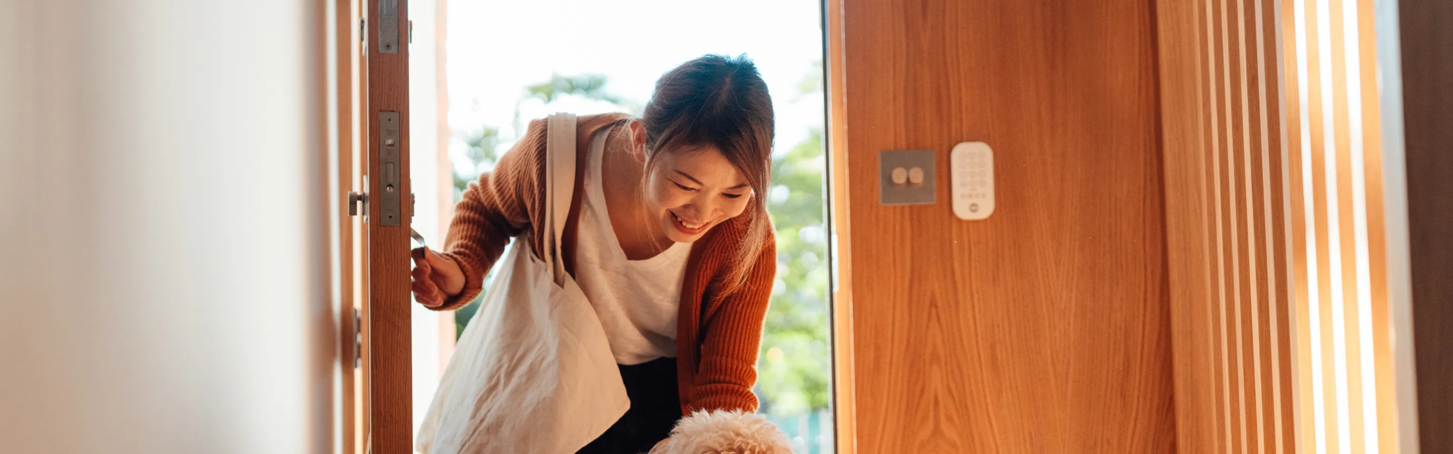 Coming home to your dog
