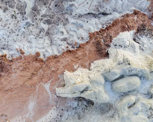 Ironbark InvSol Aerial Sandstone Pattern
